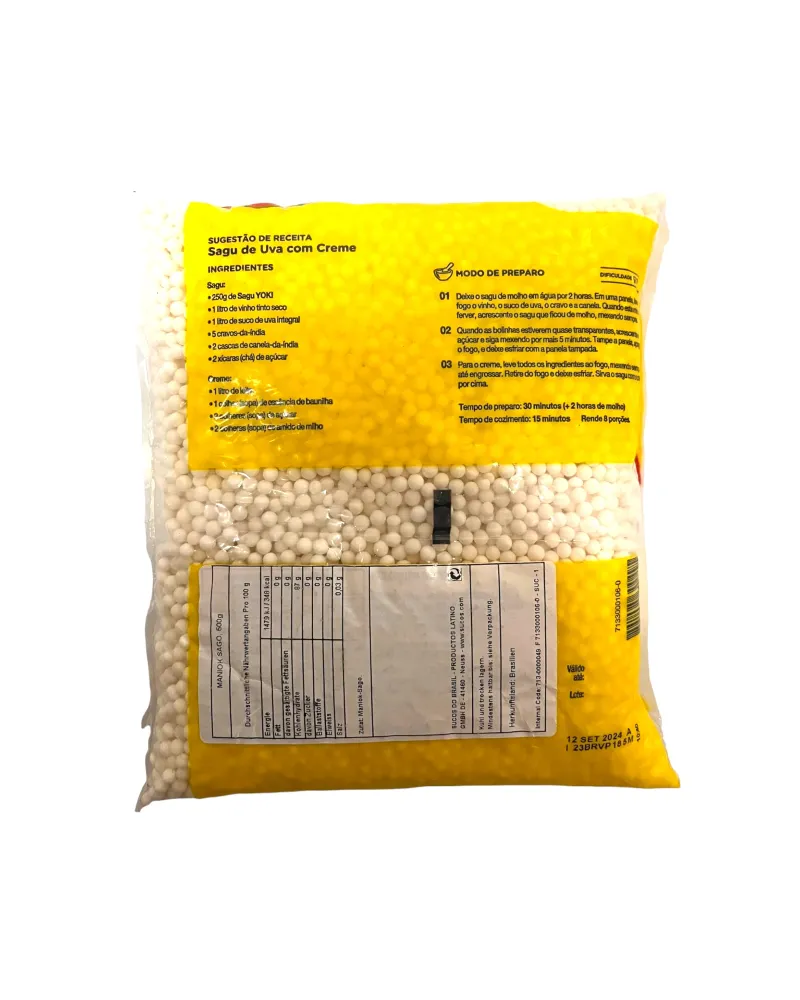 Tapioca granulada 2 Tapioca granulada 2