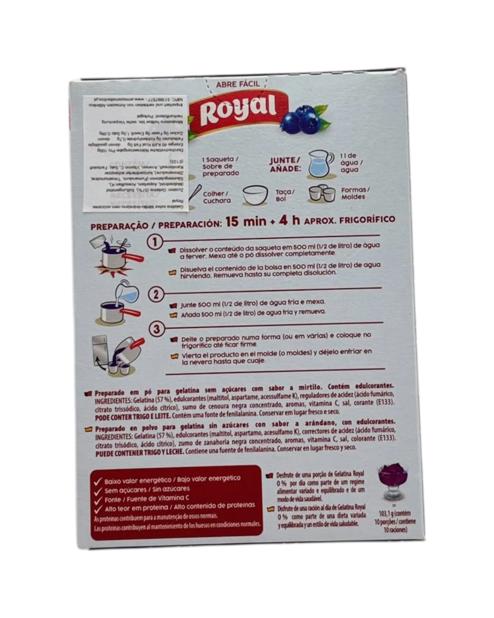 Royal 0% azucar arandanos 2 Royal 0% azucar arandanos 2